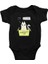 Schrödinger'in Kedisi Kutu Siyah Unisex Bebek Body - Zıbın 1