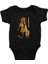 Topuklu Ayakkabı Benjamin Franklin Siyah Unisex Bebek Body - Zıbın 1