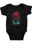 Kırmızı Panter Siyah Unisex Bebek Body - Zıbın 1