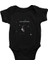 Asteroit Siyah Unisex Bebek Body - Zıbın 1