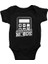 Muhasebeci Siyah Unisex Bebek Body - Zıbın 1