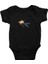 Dalgıçlık Siyah Unisex Bebek Body - Zıbın 1