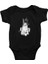 Karizmatik Doberman Siyah Unisex Bebek Body - Zıbın 1