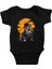 Dedektif Buldog Siyah Unisex Bebek Body - Zıbın 1
