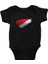 Sealand Prensliği - Principality Sealand Siyah Unisex Bebek Body - Zıbın 1