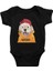 Süper Köpek Golden Retriever Siyah Unisex Bebek Body - Zıbın 1