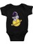 Kripto Astronot Siyah Unisex Bebek Body - Zıbın 1
