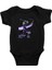 Kriket Siyah Unisex Bebek Body - Zıbın 1