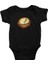 Beyzbol - Baseball Siyah Unisex Bebek Body - Zıbın 1