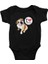 Buldog Seviyorum Siyah Unisex Bebek Body - Zıbın 1