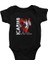 Ikarus Siyah Unisex Bebek Body - Zıbın 1