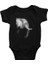 Fil Siyah Unisex Bebek Body - Zıbın 1