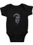 Marie Curie Tipografi Siyah Unisex Bebek Body - Zıbın 1