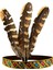 Hint Başlığı Tüy Bandı Headdress Saç Aksesuarları Şkinler 55 cm (Yurt Dışından) 1