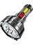 Dışarıdaki Güçlü Işık Işığı Charging 15 Hole Spotlight Flashlight USB Yeniden Yüklenebilir Mini Flashlights Orders My Multifunctional Light Household Emergency (Yurt Dışından) 2