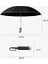 Buckle Umbrella, Reflective Safety Belt, Sturdy And Windproof, Portable For Travel, Fully Automatic Umbrella (Yurt Dışından) 2