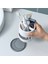 White Toothbrush Holders, 3.9 * 4.3 Inches Multi-Functional Storage Bucket Holders For Bathrooms Countertop Stand Bathroom Accessories Organizer Holder Set (Yurt Dışından) 4