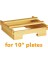 9 Inç Kağıt Tabak Dispenseri, Dolap Bambu Tabak Tutucu, Mutfak Kontrollü Daimi Dispenser, Stand Dispenser Tutucu, Kağıt Tabak Dispenseri (Yurt Dışından) 4