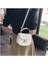 Kadın Deri Omuz Çantası Trendy Tasarımcı Zafer Kemeri Crossbody Çanta Küçük Bez (Yurt Dışından) 5
