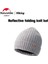 Kırmızı Stil Naturehike NH21FS552 Örme Şapka Erkek Kadın Sonbahar Kış Artı Kadife Kalın Yumuşak Cilt Dostu Polyester Karışımlı Katlanmış Kapaklar (Yurt Dışından) 2