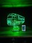 Mercedes Truck Personalized 3D Lamp (Kişiye Özel Lamba) 5