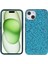 iPhone 15 Elektrokaplama Çerçevesi Tpu + Pc Glitter Cover Telefon Kılıfı (Yurt Dışından) 1