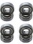 Rulman 4x 6202Z Çift Metal Çifti Sabit Bilyalı Radyal Rulman 15 x 35 x 11MM (Yurt Dışından) 1