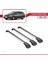 Nissan Primera (W12) 2002-2007 Arası ile Uyumlu Ace-1 Ara Atkı Tavan Barı Gri 3 Adet Bar 3