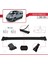 Nissan Primastar 2001-2014 Arası ile Uyumlu Fly Model Ara Atkı Tavan Barı Siyah 3 Adet Bar 4