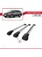 Nissan Primera (W12) 2002-2007 Arası ile Uyumlu Ace-1 Ara Atkı Tavan Barı Gri 3 Adet Bar 4