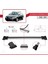 Alfa Romeo 156 Sportwagon (T932) 2000-2007 Arası ile Uyumlu Fly Model Ara Atkı Tavan Barı Gri 4