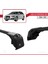 Audi A3 (8p) Sportback 2004-2012 Arası ile Uyumlu Ace-2 Ara Atkı Tavan Barı Siyah 4