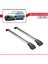 Bmw 3 Serisi Için Estate - Tourıng (E46) 1998-2005 Arası ile Uyumlu Ace-1 Ara Atkı Tavan Barı Gri 3