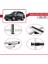 Land Rover Range Rover Sport (L320) 2005-2013 Arası ile Uyumlu Basic Model Ara Atkı Tavan Barı Gri 3 Adet 4