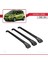 Chevrolet Spark 2009-2014 Arası ile Uyumlu Ace-1 Ara Atkı Tavan Barı Siyah 3 Adet Bar 3