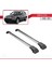 Bmw X5 (E70) 2006-2013 Arası ile Uyumlu Ace-1 Ara Atkı Tavan Barı Gri 3