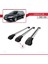Citroen C5 Sw 2008-2018 Arası ile Uyumlu Ace-1 Ara Atkı Tavan Barı Gri 3 Adet Bar 4