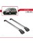 Fiat Sedici 2006-2013 Arası ile Uyumlu Ace-1 Ara Atkı Tavan Barı Gri 3