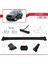 Jeep Liberty 2002-2007 Arası ile Uyumlu Fly Model Ara Atkı Tavan Barı Siyah 4