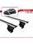 Mazda 2 (De) 2007-2009 Arası ile Uyumlu Ace-4 Ara Atkı Tavan Barı Gri 2