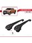 Ford Ranger 2011-2022 Arası ile Uyumlu Ace-1 Ara Atkı Tavan Barı Siyah 4