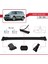 Infiniti QX56 Z62 2011-2013 Arası ile Uyumlu Fly Model Ara Atkı Tavan Barı Siyah 4