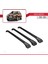 Dacia Duster 2010-2013 Arası ile Uyumlu Ace-1 Ara Atkı Tavan Barı Siyah 3 Adet Bar 3