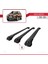 Dacia Duster 2010-2013 Arası ile Uyumlu Ace-1 Ara Atkı Tavan Barı Siyah 3 Adet Bar 4