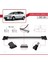 Hyundai Elantra Touring (Fd) 2007-2011 Arası ile Uyumlu Fly Model Ara Atkı Tavan Barı Gri 3 Adet Bar 4