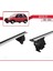 Mazda 121 1991-2002 Arası ile Uyumlu Ace-4 Ara Atkı Tavan Barı Gri 3