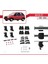 Mazda 121 1991-2002 Arası ile Uyumlu Ace-4 Ara Atkı Tavan Barı Gri 4