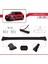 Citroen C4 Cactus 2014 ve Sonrası ile Uyumlu Fly Model Ara Atkı Tavan Barı Siyah 3 Adet Bar 4