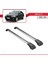 Bmw X6 (E71) Için 2008-2014 Arası ile Uyumlu Ace-1 Ara Atkı Tavan Barı Gri 3