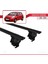 Daihatsu Charade 2011-2013 Arası ile Uyumlu Ace-4 Ara Atkı Tavan Barı Siyah 4